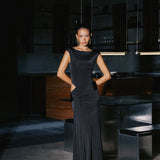 ISABEL Multiway Wrap Dress - Black