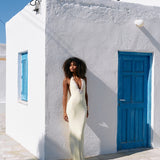 OLIVIA Shell Dress - Lemon