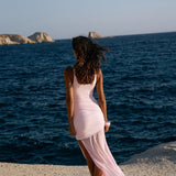 DAKOTA 2-in-1 Wrap Dress - Pink
