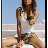 HARLEY Shorts - Brown Stripe