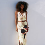 NOA Maxi Skirt - Raspberry Orchid